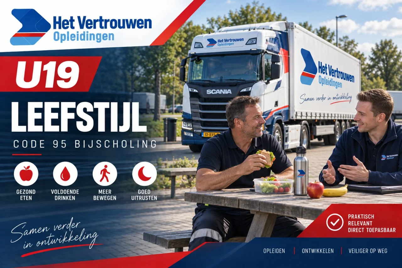 Cursus U19 Leefstijl bij Het Vertrouwen Opleidingen