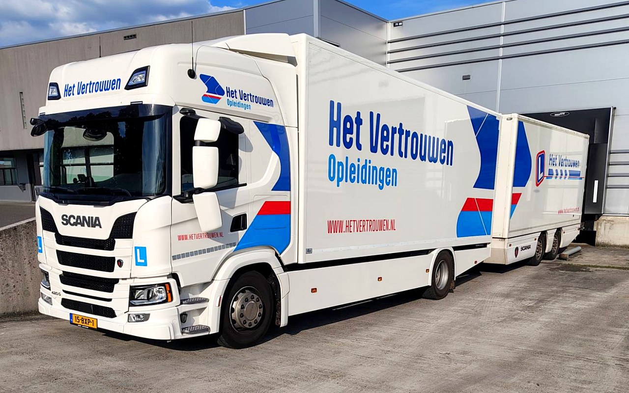 Opleiding Trekker-oplegger of aanhangwagen (CE) bij Het Vertrouwen