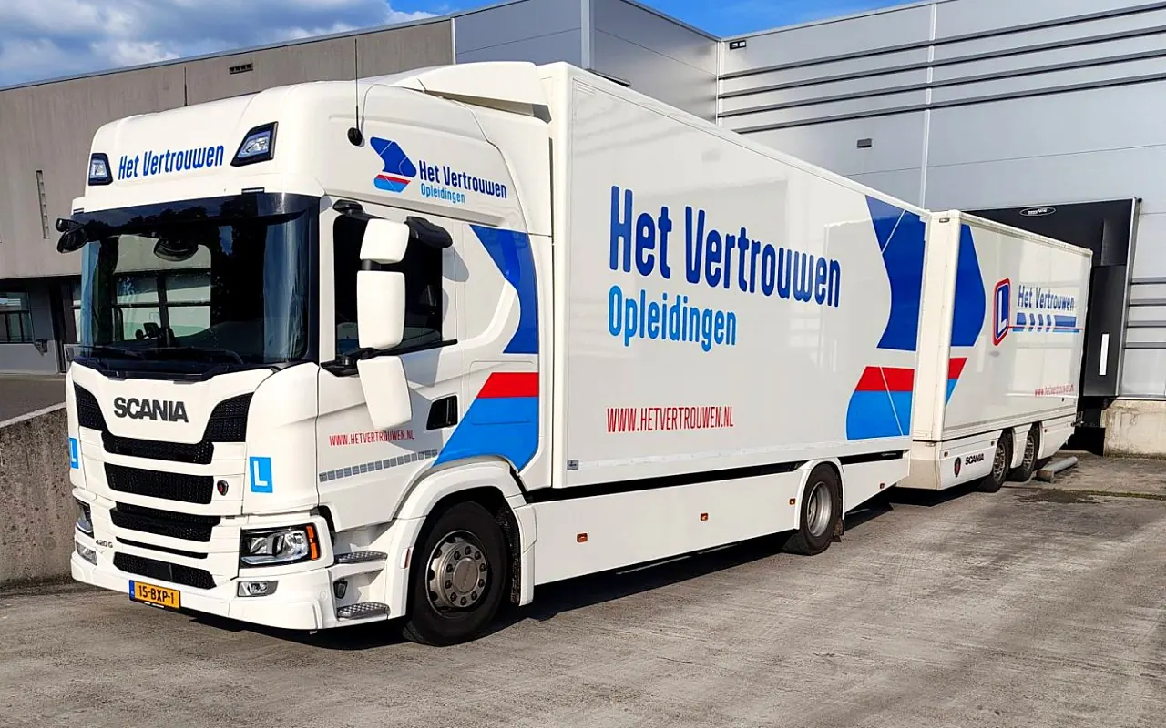 Opleiding Trekker-oplegger of aanhangwagen (CE) bij Het Vertrouwen