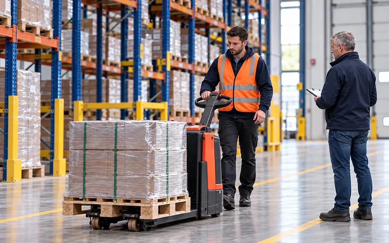 Opleiding EPT (elektrische pallettruck) bij Het Vertrouwen